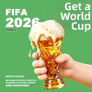Creative Abstract Football Beer Mug Gift