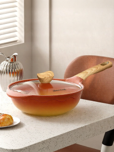 AMERCOOK | Vintage Clay Non-stick Frying Pan