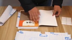 10/30 Sheet Transparent Self-adhesive Book Cover Protector S/M/L Waterproof Plastic Student School Book Wrapping Supplies