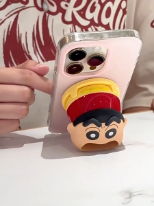 ขาตั้งลำโพงบลูทูธแม่เหล็กมินิลายเครยอนชินจัง ลำโพงตั้งโต๊ะกลางแจ้งแบบพกพา ของขวัญวันเกิดสำหรับแฟนสาว/เพื่อนสนิท