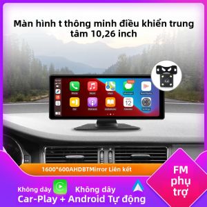 Đầu Phát Đa Phương Tiện Ô Tô MEKEDE Hỗ Trợ Carplay Không Dây Android Auto MP5 WiFi FM AUX Camera Màn Hình Từ 6.5 Đến 11
