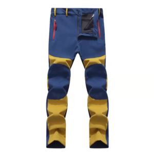 TRVLWEGO Mens Hunting Pants Climbing Camping Hiking Trekking Softshell Autumn Winter Warmth Radiation Protection Trousers