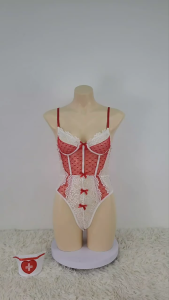 ชุดบอดี้สูท ชุดนอนไม่ได้นอน 👑เกรดแท้พรีเมี่ยม เป็นงานลูกไม้ทั้งตัว บอดี้สูท ใส่สบาย