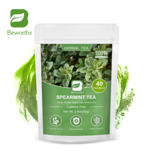 BEWORTHS Spearmint Tea Caffeine-free High in Antioxidant Support Healthy Digestion Promote Relaxation Immune Booster