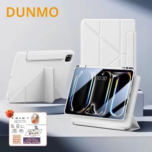 สําหรับ iPad กรณีแม่เหล็กสําหรับ iPad Pro 13 12.9 12 9 11 M4 M2 2024 10th 10.9 Funda สําหรับ iPad Air 5 4 3 9/8/7th Gen 10.2in กรณี