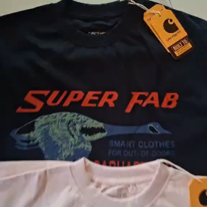 MENS GRAPHIC CREW NECK HEAVY T-SHIRT LOOSE FIT