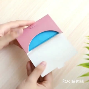 Kertas Linen Tissue Penyerap Minyak Wajah 50Pcs Oil Control Film Menyerap Minyak Muka Wajah Berlebihan PST