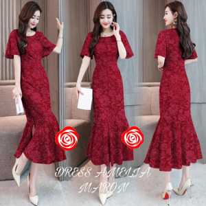 CCC FASHION DRESS AMELIA DRESS WANITA DRESS TERBARU LAGI PROMO DAN BISA COD.