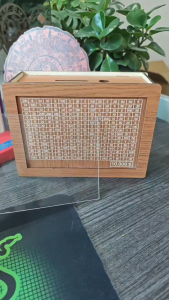 【Save Up to RM10000】Wooden Piggy Banks Malaysian Ringgit Cash Boxes Reusable Assembled Cash Boxes Home Decorations with Savings Goals and Figures