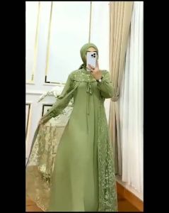 Gamis Brokat Kondangan Elegan: Tips Memilih dan Memakai