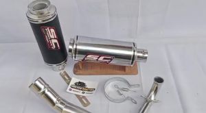 KNALPOT RACING SC PROJECT FULL SYTEM MIO BEAT VARIO SCOOPY ALL SERIES