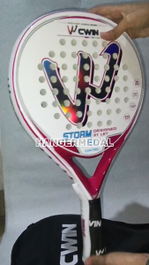CWIN 6357 Raket Padel Teardrop Carbon Fiber 350g