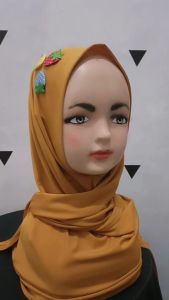 hijab segitiga stawberry instan anak/ kerudung anak tk /jilbab segitiga stawberry instan anak