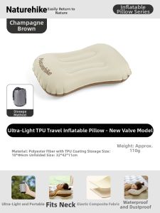 NatureHike | Travel Neck Support Inflatable Pillow