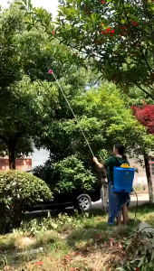 Garden Spray Rod 3.3m Retractable Spraying Rod Hand Pressure Sprayer Extension Bar Spray Rod For Outdoor Garden