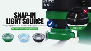 DUST-PROOF MICROSCOPE LIGHT - LAMPU LED MIKROSKOP RELIFE RL-033D