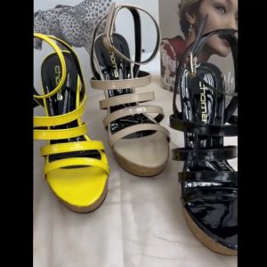 Choma Shoes-Sepatu Sendal Tali High Heels 12cm