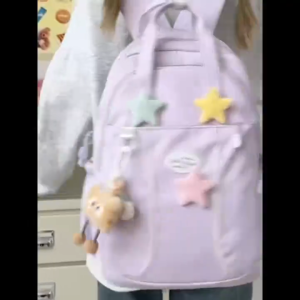 [BISA COD] 3152 Free Gantungan Tas Ransel Wanita  fashion tas back pack tas punggung best seller