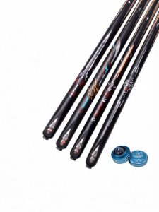 Cuppa | Gold Snake Style Snooker Cue 8-ball Chinese Integral Small Headed