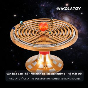 NIKOLATOY | Incredible Solar System Educational Assembly Model Toy