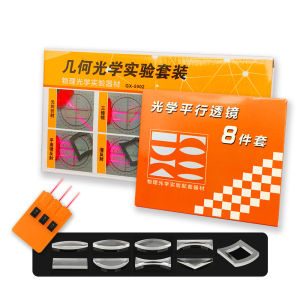 Geometric Optics Experiment Set Optical Lens Kit Convex Concave Lens Light Refract Reflect Physics Teaching Science Gift