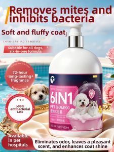 MENGKEJIAO | Anti-mite Odor-removing Long-lasting Fragrance Pet Shampoo