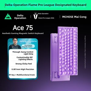 MCHOSE | Magnetic Key Switch Customizable Mechanical Keyboard for Gaming and eSports