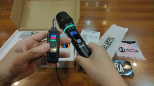 SHALANRA BR288 UHF Wireless Microphone Charge karaoke microphone for live show