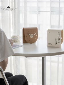 Đồng Hồ Trang Trí Phòng Khách Đơn Giản Nori Acrylic Sun Movement Battery Powered Phong Cách INS Trang Trí Bàn Trang Trí Nhà Cửa