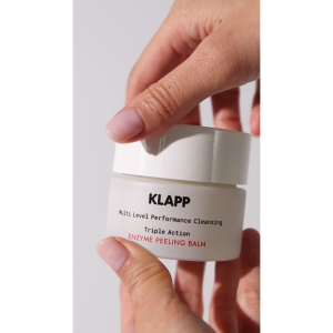 KLAPP Multi Level Performance Cleansing Triple Action Enzyme Peeling Balm 50ml Exfoliates For Sensitive Skin