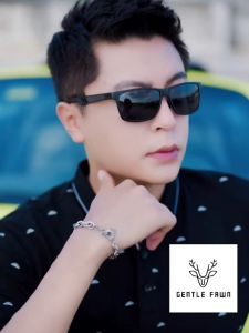 Gentle Fawn Kacamata Sunglasses Polarized Anti UV Silau 400 Fashion Pria Bentuk Kotak TR90 DDD 3381
