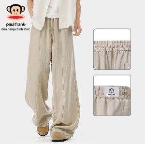 Paul Frank | Quần Tây Linen Tencel Thư Giãn cho Mùa Hè
