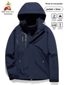Mexican | Three-in-one Removable Windproof Waterproof Jacket