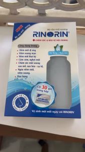 RINORIN (Bình + 30 gói muối rửa) HOẶC (Hộp 30 gói muối) - Bộ rửa mũi xoang kèm 30 gói hỗn hợp rửa mũi