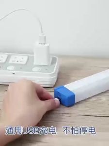 30W 60W 80W LED Lights USB Rechargeable Energy Saving Lamp Outdoor Indoor Emergency Tube Light XPH117