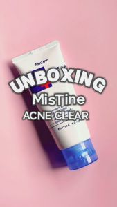 โฟมล้างหน้า มิสทีน แอคเน่ เคลียร์ Mistine Acne Clearขนาด 85g