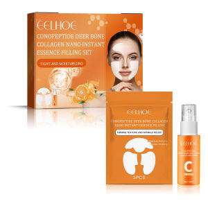 Eelhoe Collagen Anti Aging Serum Deep Moisturizing Removal Wrinkle Shrink Pores Whitening Brightening Firming Skin Facial Care Anti Aging Essence Moisturizing Lifting Fine Lines Firming Whitening Hydrating Brightening Wrinkle Remove Serum