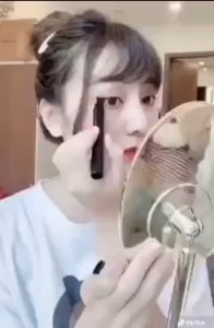 Bút Kẻ Mắt Trang Điểm CmaaDu 2 Đầu Tiện Dụng Lâu Trôi Không Thấm Nước Cho Chị Em Mới Tập Trang Điểm MS26