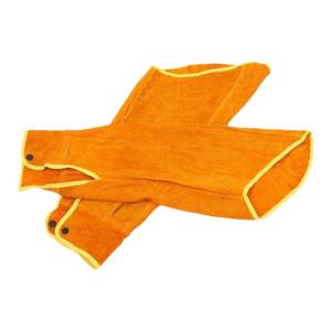 Leather Sleeve Covers Welding Protection Arm Guard Anti-Scald Spatter for Welders Maintenance Construction Labor Protection