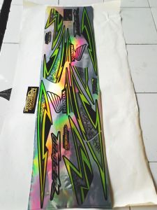 Les Sticker Stiker striping variasi tiger Revotiger herex Herex hit Bahan hologram