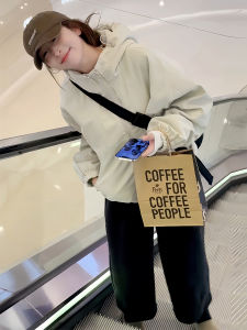 Fashionable Short Hooded Jacket Womens 2025 New Spring Autumn Small Size Trendy Casual Loose High-End Feeling down Coat