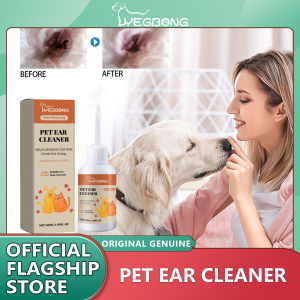 YEGBONG Pet Ear Cleaner Deodorizes Ear Wax Removes Gentle in-depth Care for Cats and Dogs Ears Clean and Refreshing Ear Wash Pet Ear Powder Painless Hair Removal Powder Pet Health Care For Dogs Cats Pet Ear Health Care Cleaning Supplies
