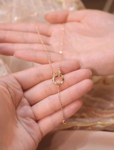 Dây chuyền ngọc nhân tạo Doudou Vòng cổ choker đính đá dáng ngắn dây chuyền đính đá đi tiệc sang chảnh thời trang XL010