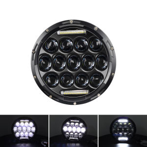 Đèn Pha LED Xe Máy 7 Inch Cho Harley Touring Ultra Classic Electra Street Glide Road King Yamaha - Bộ Đèn Pha Đa Năng