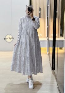 (9) GAGIL ZAVANYA AZALEANA Baju Dress Katun Garmen Wanita Muslimah Zavanya 3 Dress By Gagil. Nazra Sha