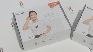 Rolton K400 K500 Speaker Megaphone Mikrofon Mini Penguat Suara 5W Multifungsi Speaker Suara Pribadi Portabel Tampilan Kabel Audio Pidato Guru