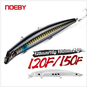 NOEBY Sasuke Minnowเหยื่อตกปลา 12Cm 16G 15Cm 24GลอยLipless Wobblersเหยื่อHardประดิษฐ์สําหรับBass Pike Fishing Lure
