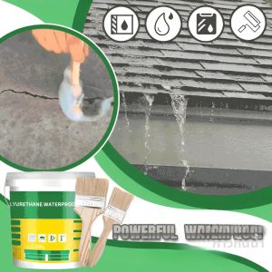 กาวกันน้ำใส น้ำยาเคลือบกันน้ำ สารซีลใส มองไม่เห็น พร้อมแปรง สำหรับหลังคาบ้าน ห้องน้ำ