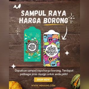 [ HQ 2025 ] SAMPUL RAYA CANTIK 35+5 FREE COMBO l ANGPAO MONEY ENVELOPE SAMPUL DUIT RAYA #MENAAMI