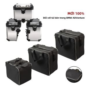 Túi Hành Lý Bên Trong Màu Đen Chống Thấm Nước Bằng Vải Oxford Cho Xe Máy BMW R1200GS R1250GS Adv Dành Cho R1250 Adventure